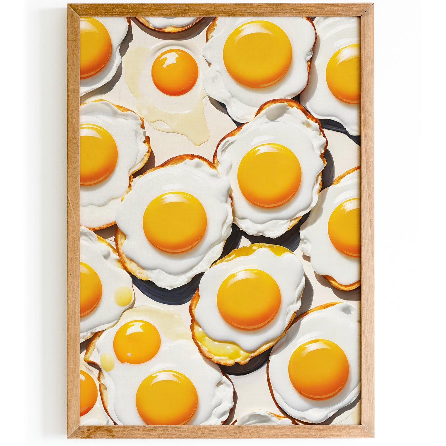 Eggs All Over Art Print