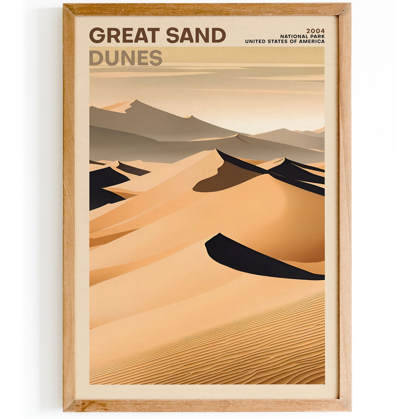 Great Sand Dunes National Park Poster