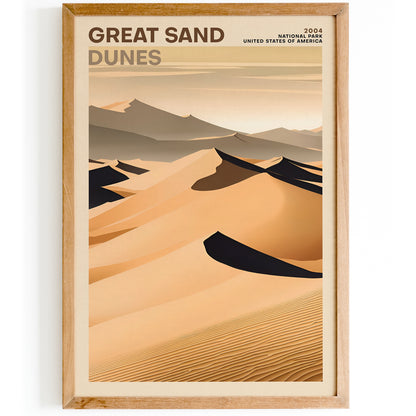 Great Sand Dunes National Park Poster