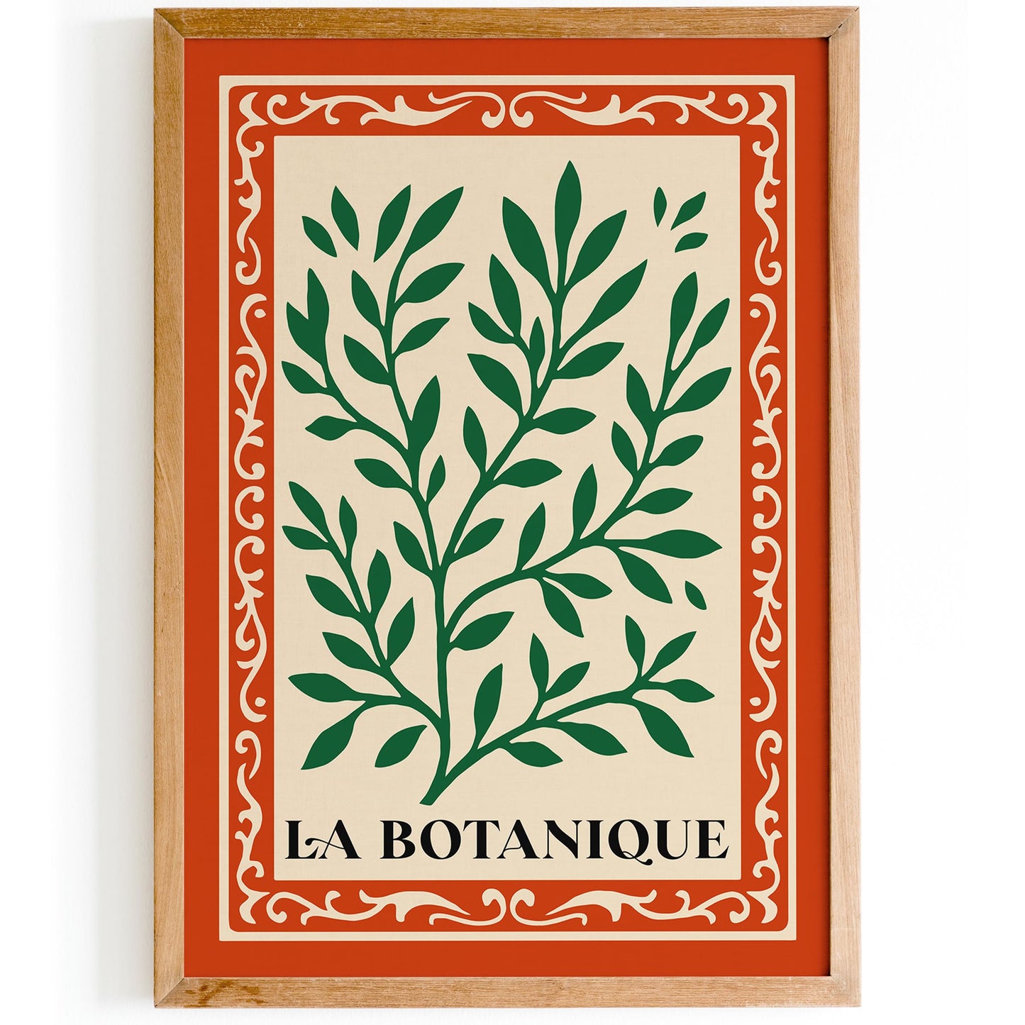 La Botanique French Nature Poster