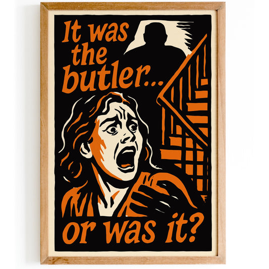 Butler Mystery Poster Print