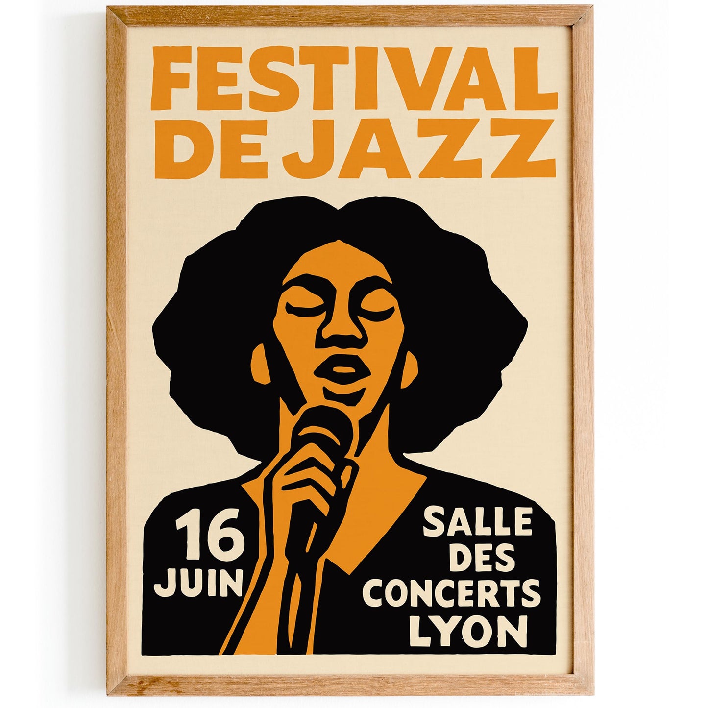 Festival De Jazz Poster Print