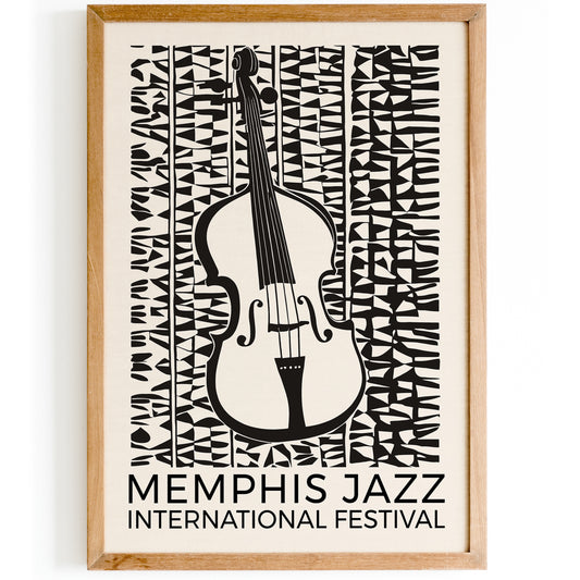 Memphis Jazz Festival Poster