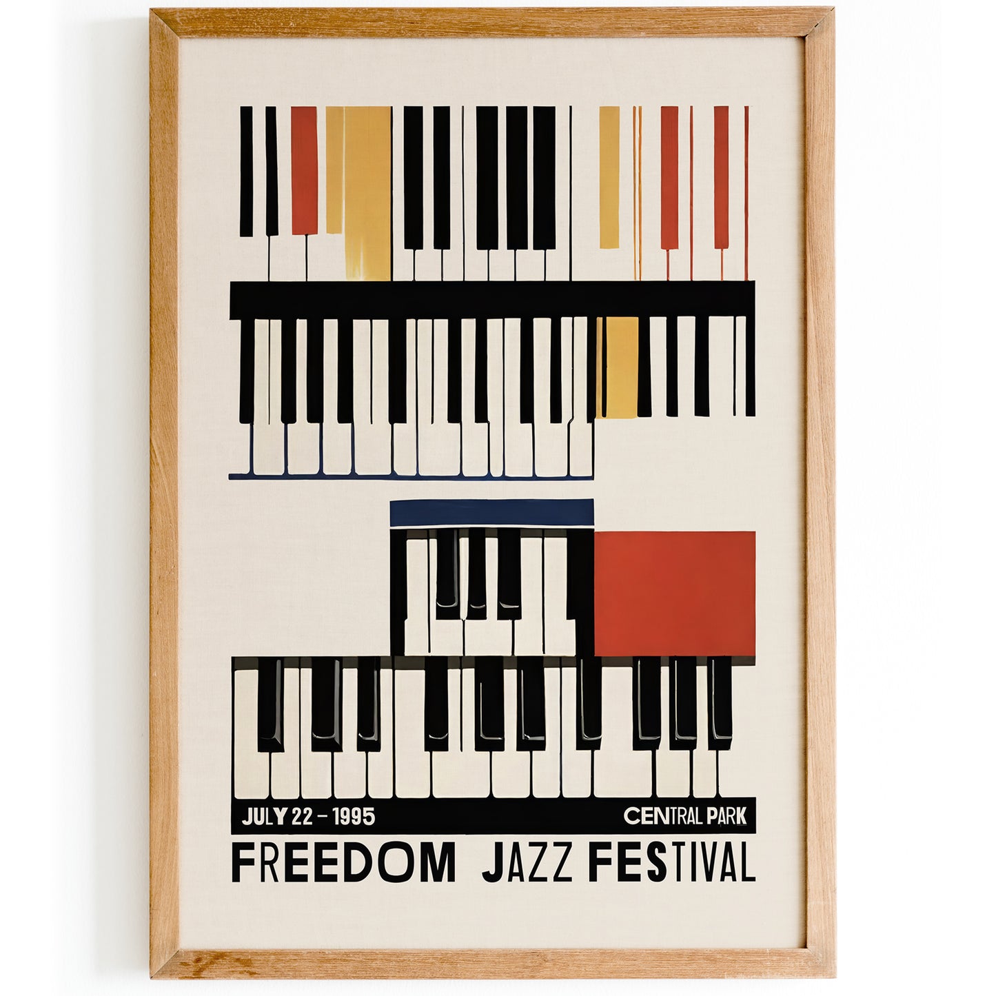 Freedom Jazz Festival 1995 Poster