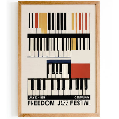 Freedom Jazz Festival 1995 Poster