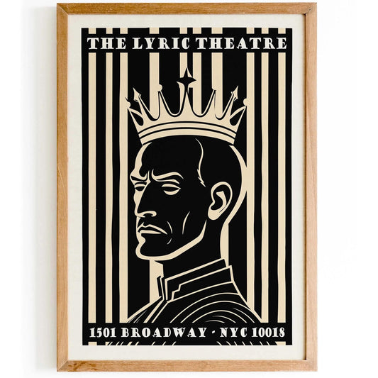 Lyric Theatre NYC Poster Print