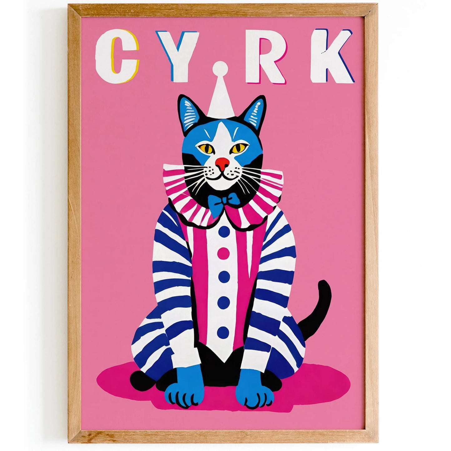 Polish Circus Vintage Retro Poster