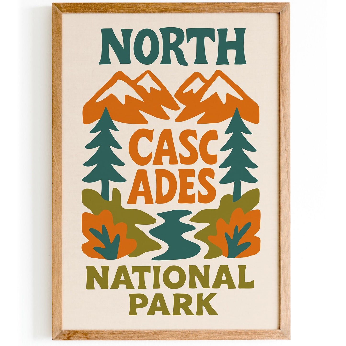 North Cascades Park Poster