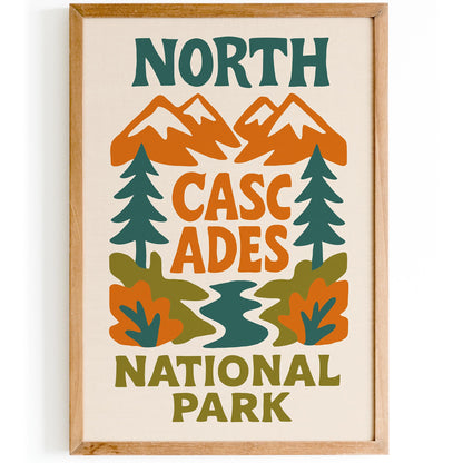 North Cascades Park Poster