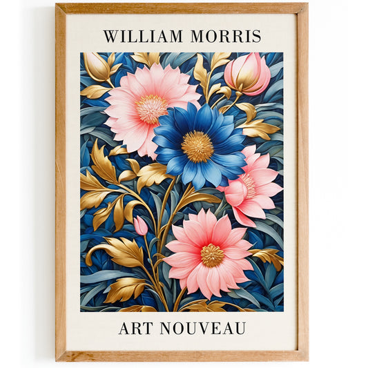 Artisanal Flair: William Morris Wall Poster