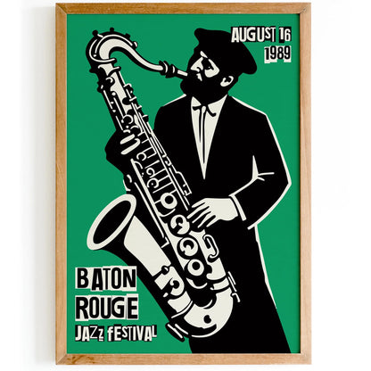 Baton Rouge Jazz Festival Poster
