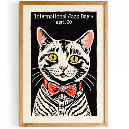 International Jazz Day Wall Art Print