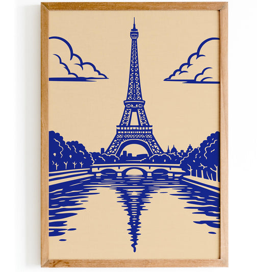 Eiffel Tower Poster 2026