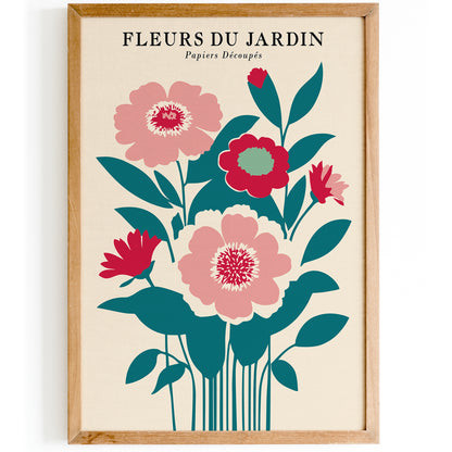 French Botanical Poster