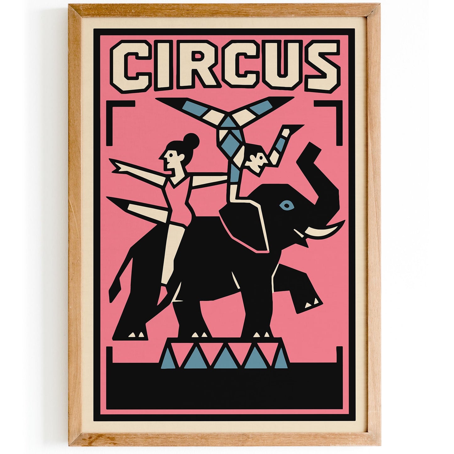 Circus Poster – Funhouse Style Wall Art