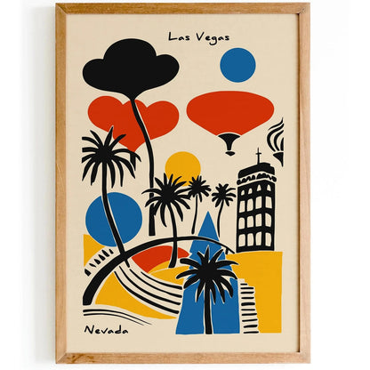 Las Vegas Nevada Travel Poster