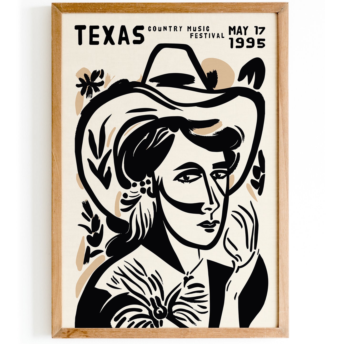 Texas Country Music Festival Poster