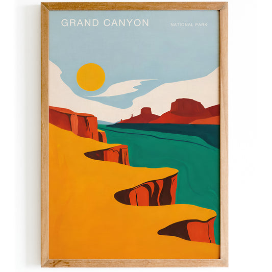 Grand Canyon National Park Travel Wall Art