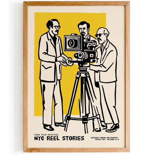 NYC Reel Stories Poster