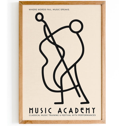 Music Academy NYC Poster