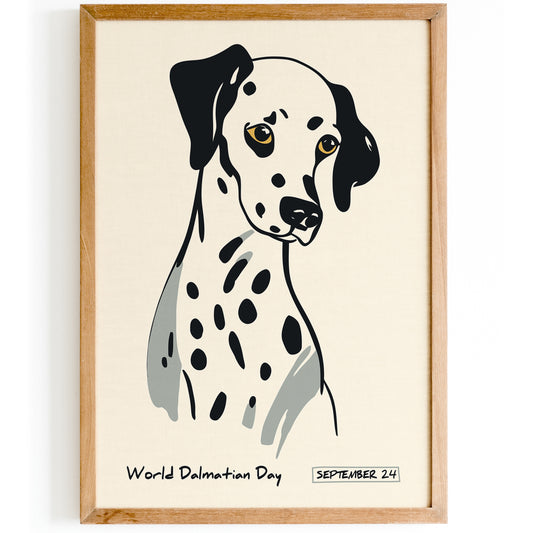 World Dalmatian Day Poster