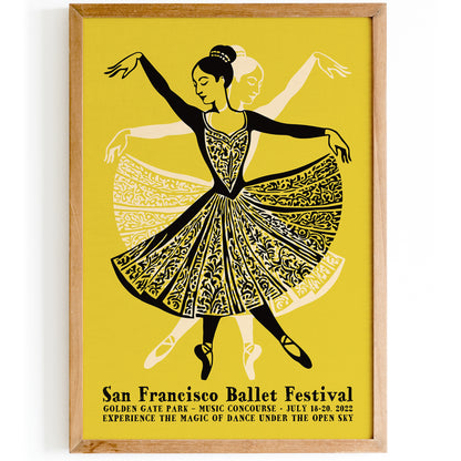 San Francisco Ballet Festival 2022 Poster