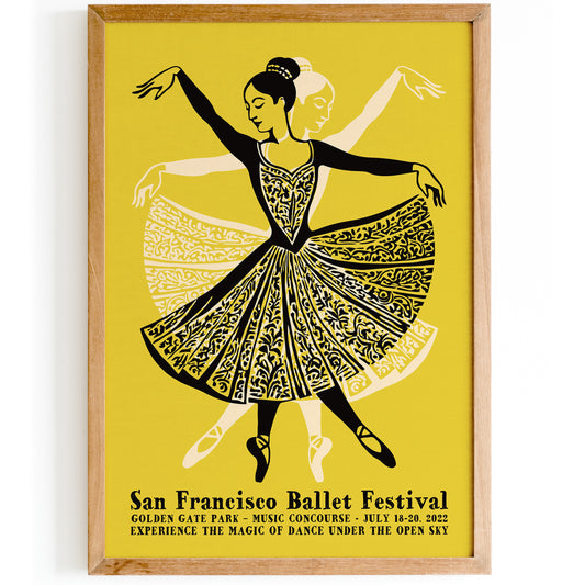 San Francisco Ballet Festival 2022 Poster