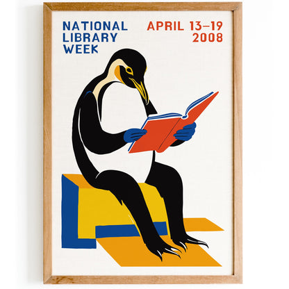 2008 Retro Literary Wall Art Poster