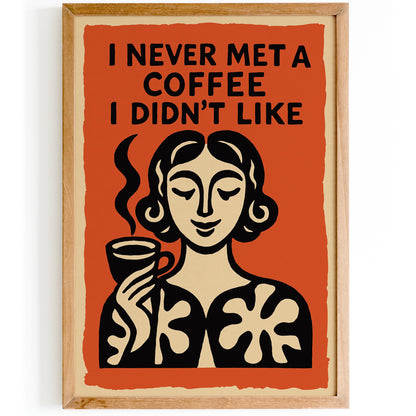 Coffee Lover Art Print