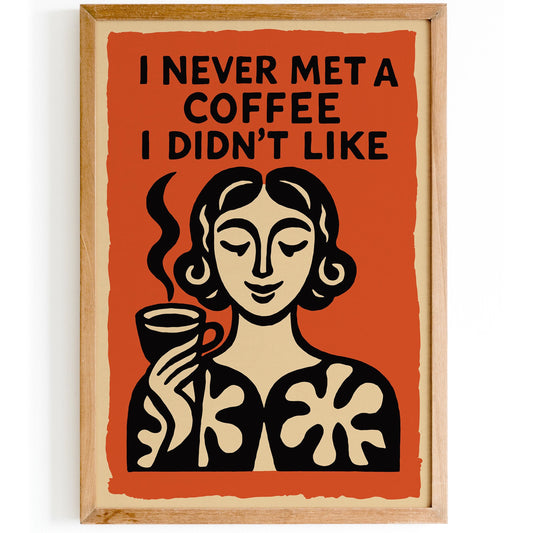Coffee Lover Art Print