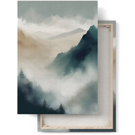 Mysterious Landscape Canvas Wall Art