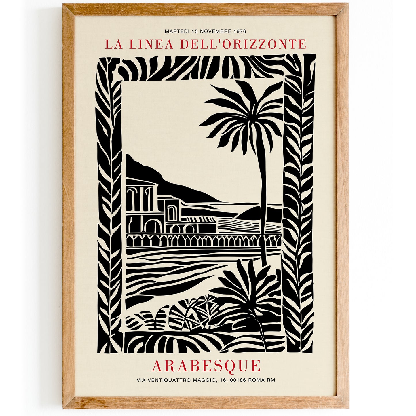 Arabesque Italy Art Print