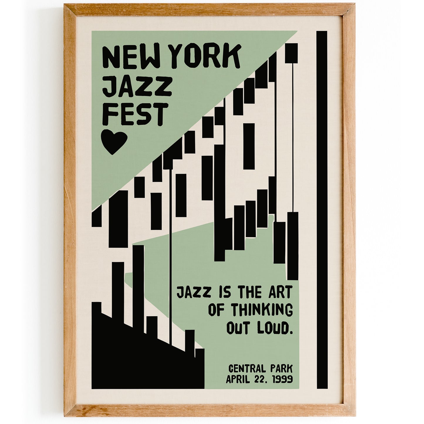 New York Jazz Fest 1999 Poster