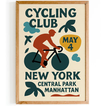 Cycling Club NYC Poster