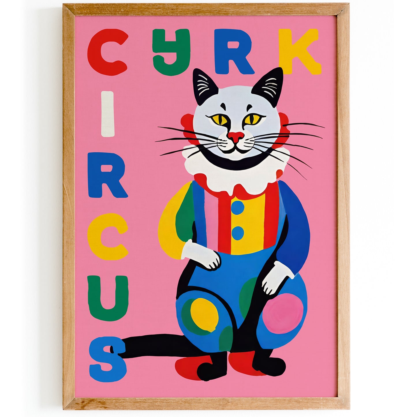 Polish Circus Vintage Poster