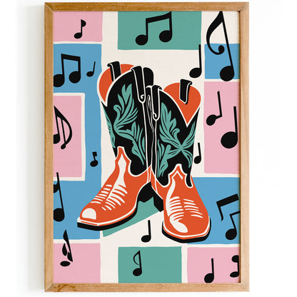 Country Music Club Poster