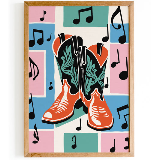 Country Music Club Poster