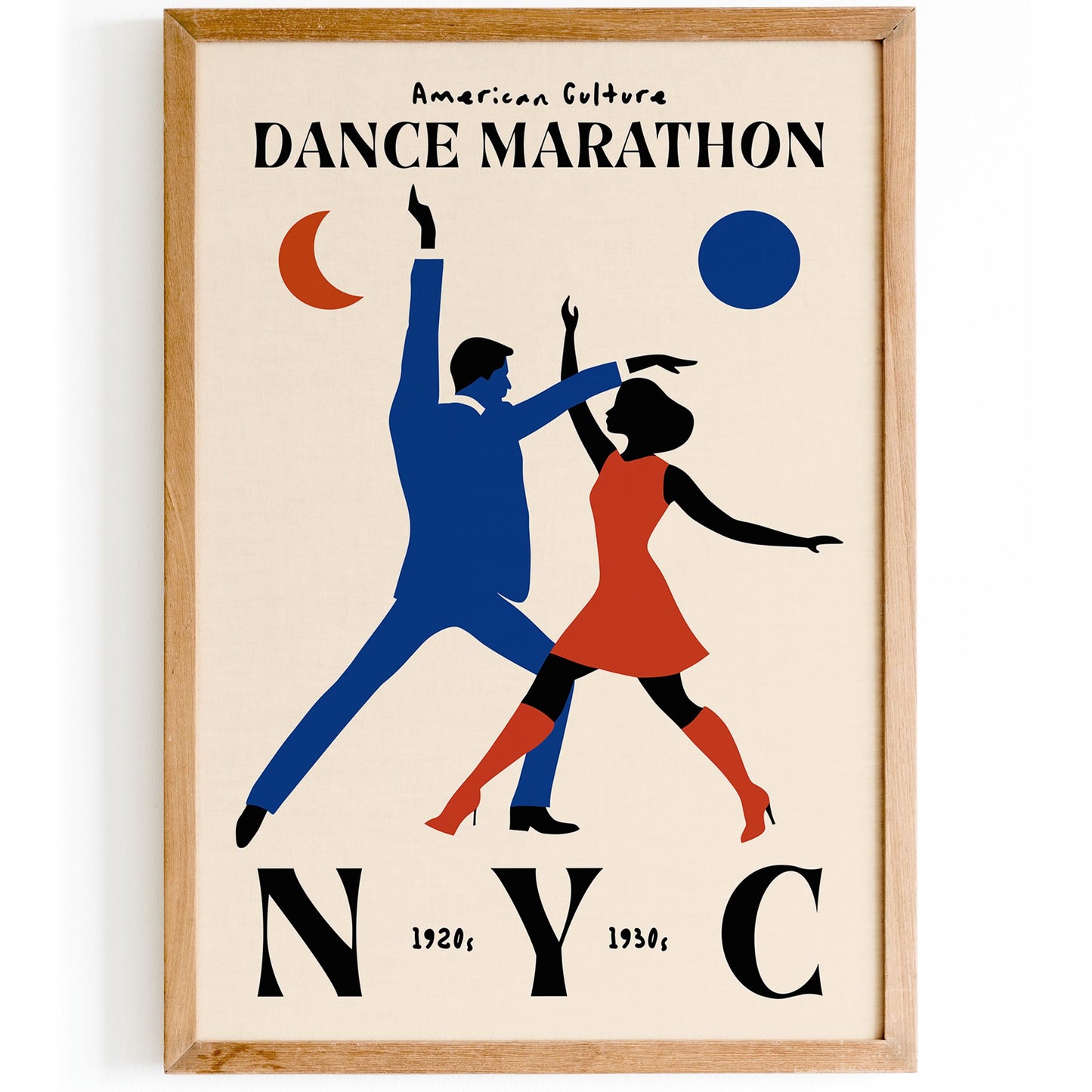 American Cultural Dance Marathon Poster
