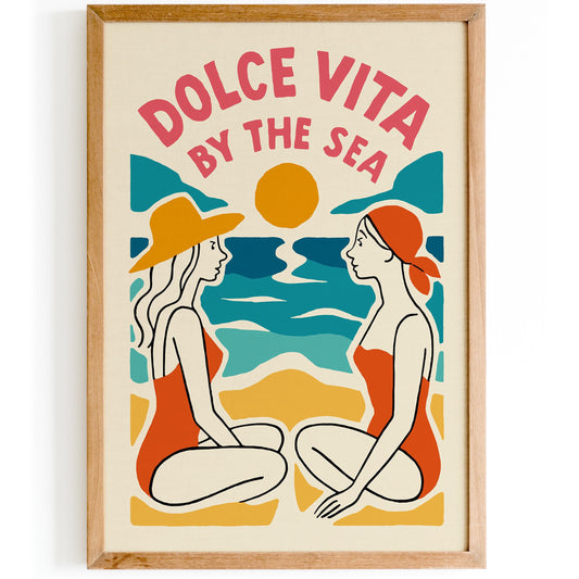 Dolce Vita Beach Art