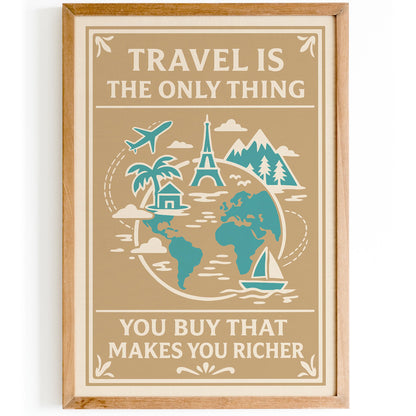 Travel Quote Poster