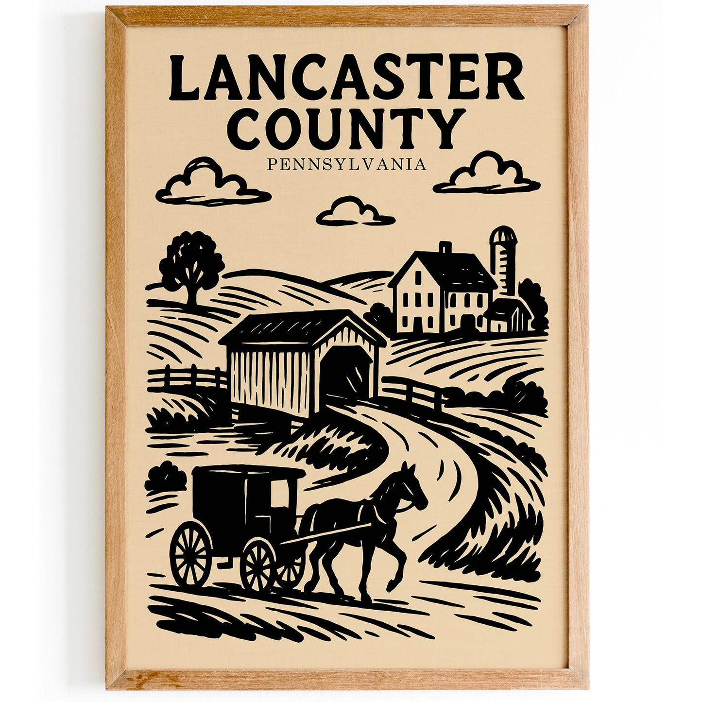 Lancaster California Poster