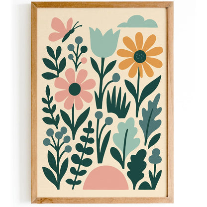 Botanical Nature Art Print 2025