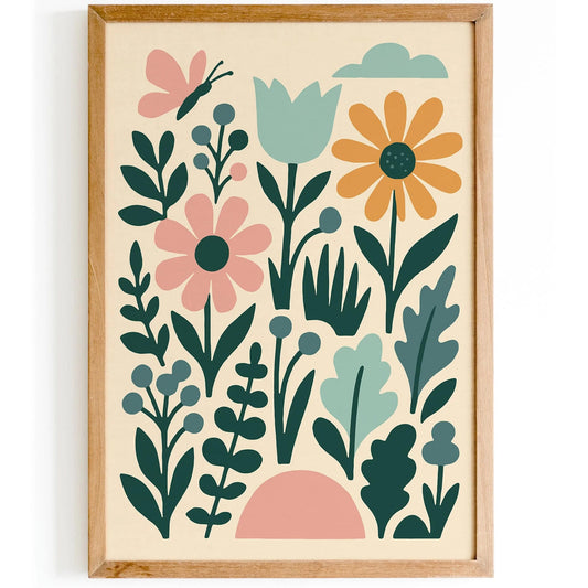 Botanical Nature Art Print 2025