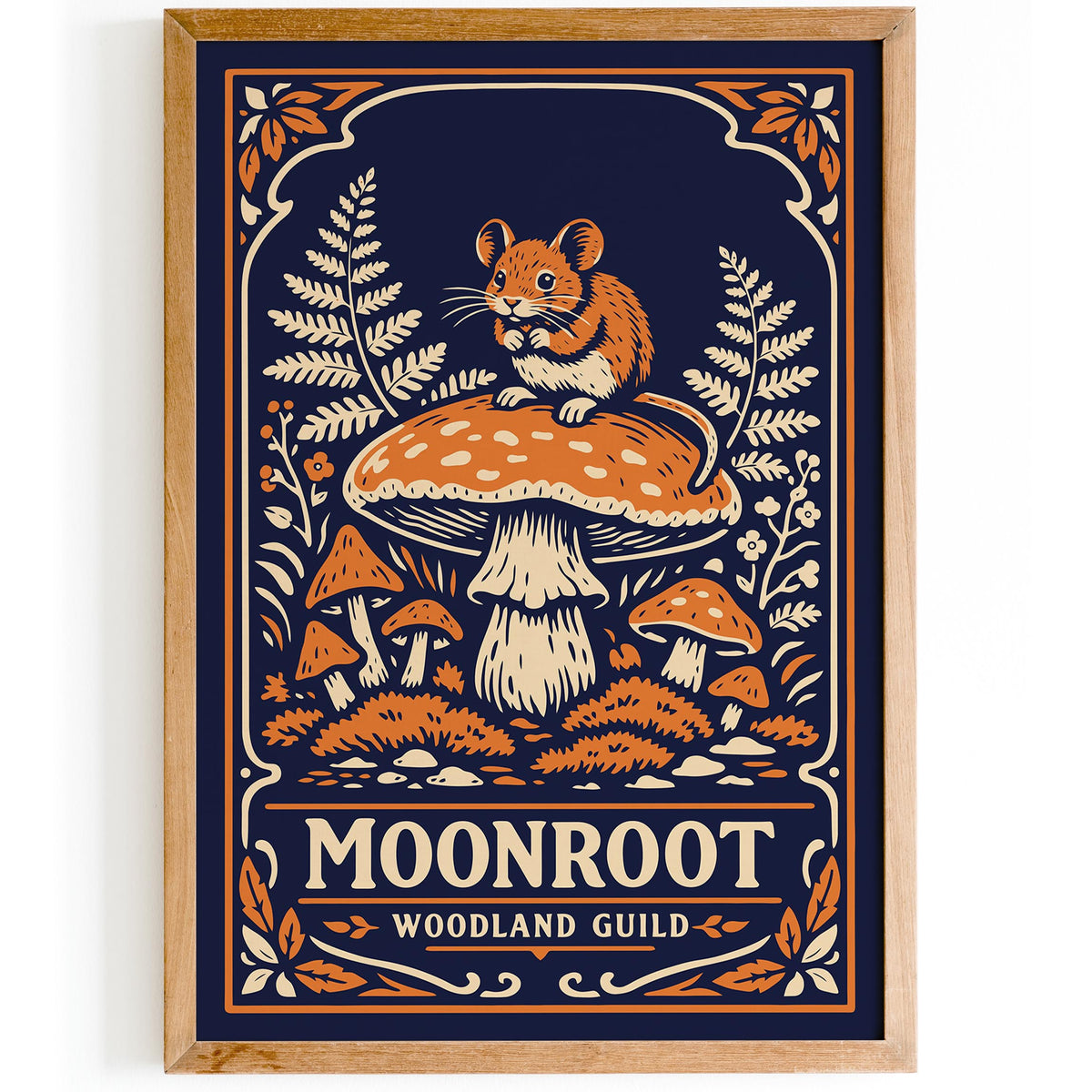 Moonroot Woodland Guild Poster