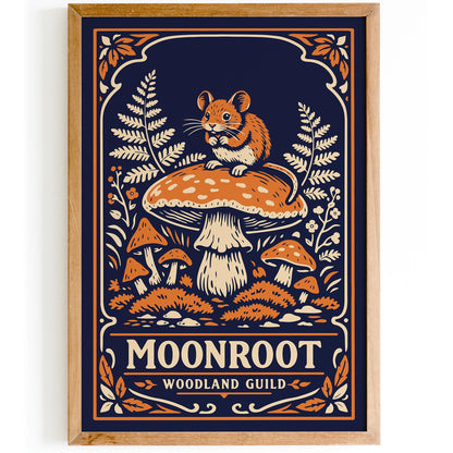 Moonroot Woodland Guild Poster