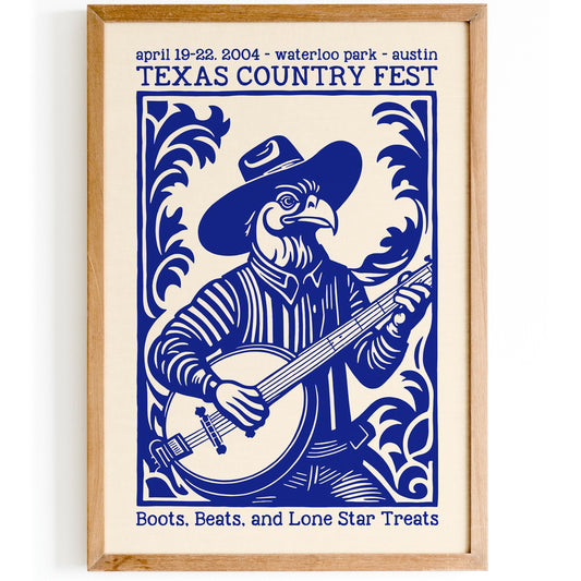 Texas Country Fest Poster