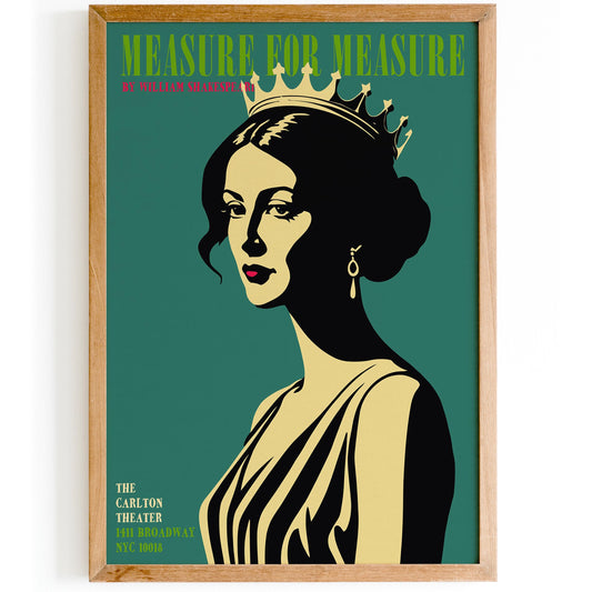 Measure for Measure Poster Print