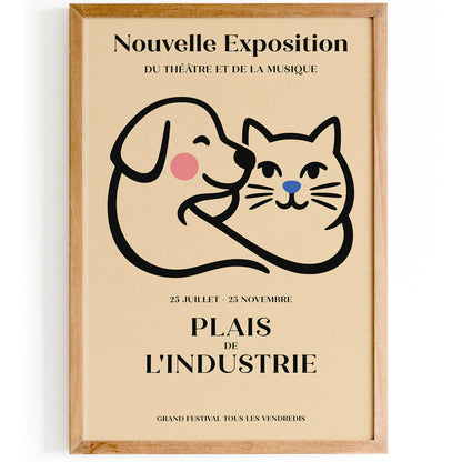 French Exhibition Poster
