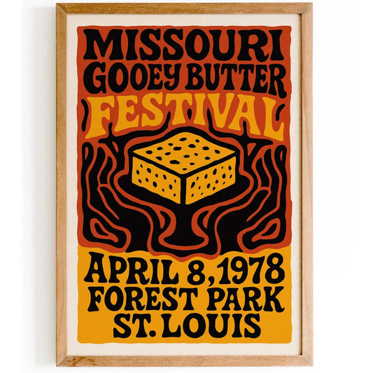 St. Louis Butter Cake Print