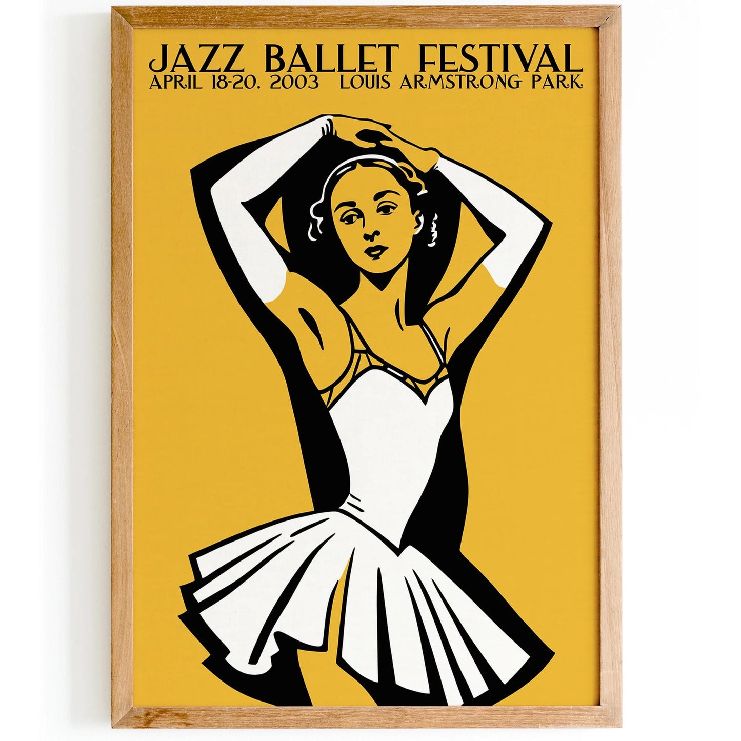 Jazz Ballet Festival Poster